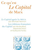 Ce qu'est Le capital de Marx